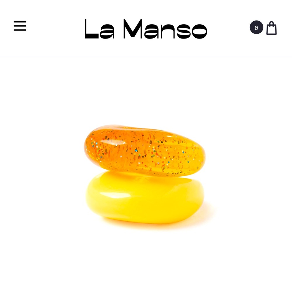 La Manso Ring Set: Hi Honey Includes gloves